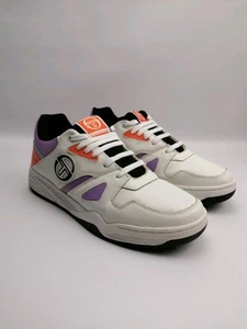 Sergio Tacchini Herren Sneaker EU 45 Weiß Bunt Retro Turnschuhe Vintage 90s - Bild 1 von 14