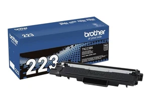 Brother Genuine TN223BK Black Toner Cartridge for HL L3210CW L3270CDW MFC L3770 - Picture 1 of 7