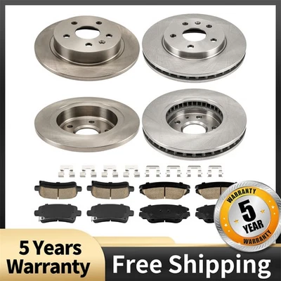 Front Rear Front Rear Ceramic Brake For 2016 Chevy Malibu 2011-2013 Buick Regal - Image 1 of 4