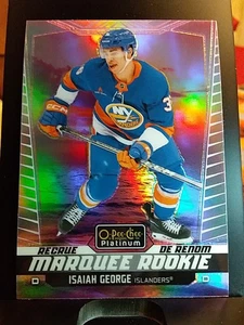 2024-25 O-Pee-Chee Platinum Isaiah George #297 Marquee Rookie Sunset - Picture 1 of 2