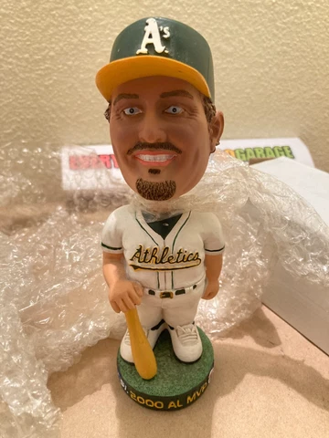 Jason Giambi 2000 AL MVP Bobblehead Oakland Athletics A's MLB Bobblehead NIB Cover