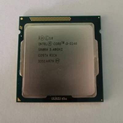 CPU Intel core i3- 3240   3.40GHz LGA 1155 (Socket H2,)  ,  3MB di Cache,  - Immagine 1 di 2