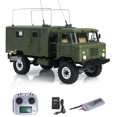 I6S CROSS RC 1/10 GC4M RTR Assembled Military Command Truck 2-Speed Transmission - Image 1 of 4