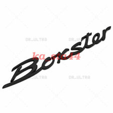 Gloss Black Look Boxster Letter Rear Badge Tailgate Emblem Deck Lid
