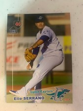 Elio Serrano Card 2019 Ogden Raptors Team Card