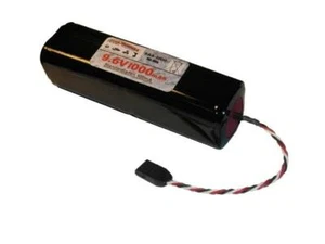 Senderakku für ältere FUTABA Sender 9.6V1000mAh, Option wählbar... - Foto 1 di 1