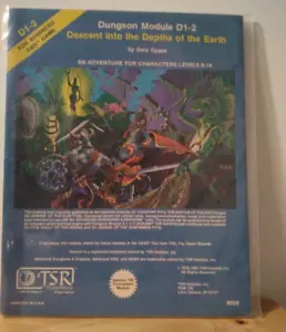 1981 TSR Advanced Dungeons & Dragons D1-2 - Descent into the Depths of the Earth - Picture 1 of 3