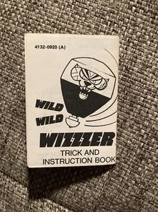 Rare Vintage 1970 Mattel Wizzzer Whizzer Wizzer Booklet Instructions Trick Book - Picture 1 of 1