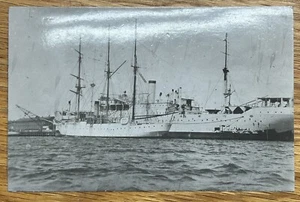 Vintage RPPC Real Photo Postcard USS Newport USN 1897 Carl Wayne Collection - Bild 1 von 2