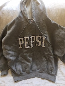 pepsi zip up moletom com capuz