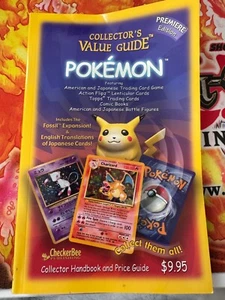 Pokemon Collector's Value Guide CheckerBee Publishing Staff 1999 Paper Handbook - Picture 1 of 2