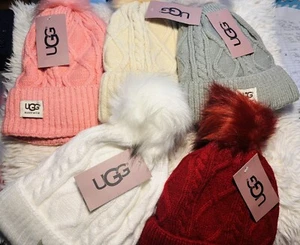 Limited Time UGG Cable Knit Beanies One Size Fits Most New With Tags - Picture 1 of 6