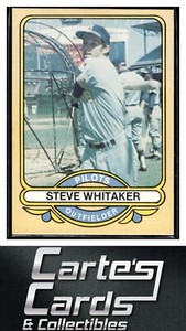 Steve Whitaker 1983 Renata Galasso 1969 Seattle Pilots #41