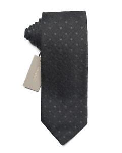 Tom Ford $275 NWT Gray Tonal Polka Dot Silk Wool Blend Tie 3.25”