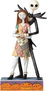 RARE DISNEY TRADITIONS JIM SHORE FATED ROMANCE NIGHTMARE BEFORE CHRISTMAS BNIB - Picture 1 of 3