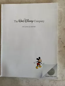 Informe Anual 1995 de Walt Disney Company con Cubierta de Mickey Mouse - Imagen 1 de 8