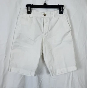 Polo Ralph Lauren Boys White Straight Fit Chino Shorts with Pockets Size 10 - Picture 1 of 8