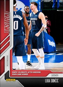 2020-21 PANINI INSTANT #85 LUKA DONCIC - SHORT PRINT - ONLY 306 CARDS PRINTED - Picture 1 of 1