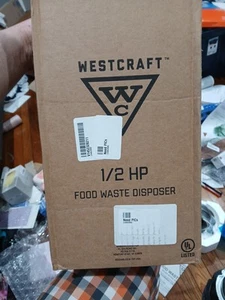 1/2 Hp Westcraft Garbage Disposal - Picture 1 of 3