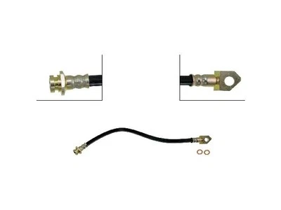 For 1986-1994 Nissan D21 Brake Hose Front Left Dorman 62231QFTQ 1987 1988 1989 - Imagem 1 de 2