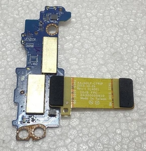 Dell 5175 Small Board Power Button SD Slot & Cable LS-C791P G72MR 0G72MR - Bild 1 von 4