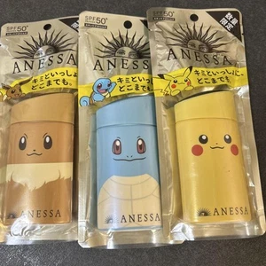 2025 Shiseido Anessa meets Pokemon Limited Perfect UV SPF 50+ Sunscreen milk #02 - Picture 1 of 5
