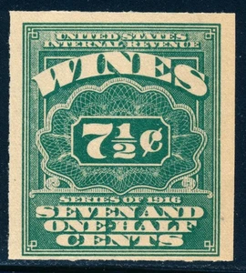US Revenue stamp RE36 Wine, MNH - Picture 1 of 3