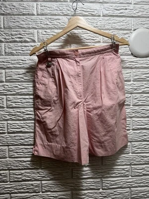 Pantalones Cortos Liz Claireborne LizGolf, Rosa Cuadros, Mujer Talla 8” Foto 1 de 4