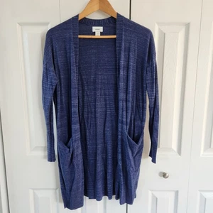 Old Navy Damen Strickjacke Größe Small blau Strick vorne offen Langarm Cardigan - Bild 1 von 9