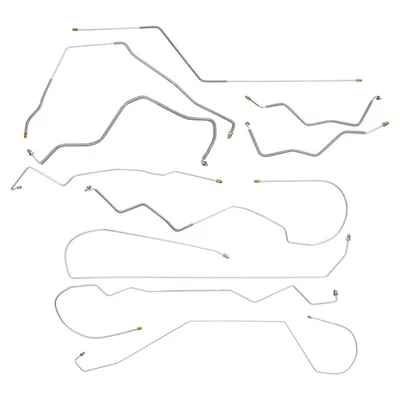 Kit de línea de freno tubos completos con ABS No TC 1995-99 Cavalier Sunbird acero original Foto 1 de 4