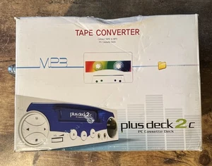 RARE BTO Plus Deck 2C PC Cassette Deck Convertisseur Bande en MP3 pour PC de Bureau - Photo 1/10
