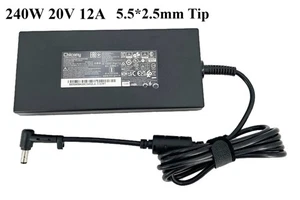Chicony 240W 20V 12A Zasilacz sieciowy do ładowarki GIGABYTE AORUS 17 5,5 * 2,5 mm - Zdjęcie 1 z 5