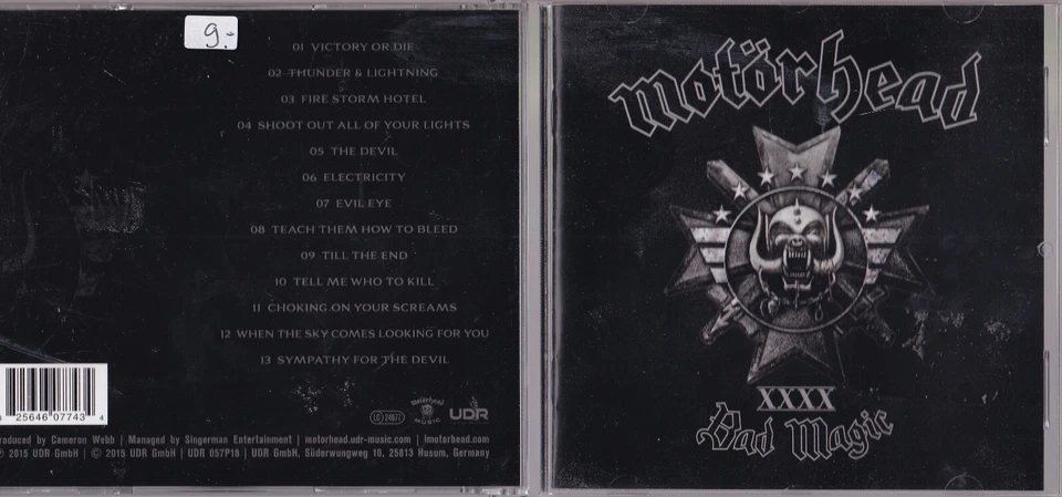 Motörhead – Bad Magic CD UDR / near mint - Bild 1 von 1