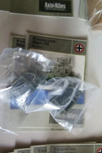 AXIS & ALLIES MINIATURES RESERVES LOT 29 PANZERJAGER BREN 731(E) W/CARD SEALD X2 - Picture 1 of 1