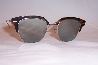NUEVAS GAFAS DE SOL DIOR HOMME DIORTENSITY/S KRZ-0T HABANA/PLATEADAS ESPEJO AUTÉNTICAS Foto 1 de 4