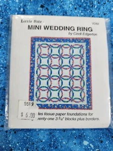Mini Ehering von Little Bits/Papierstück - Bild 1 von 1