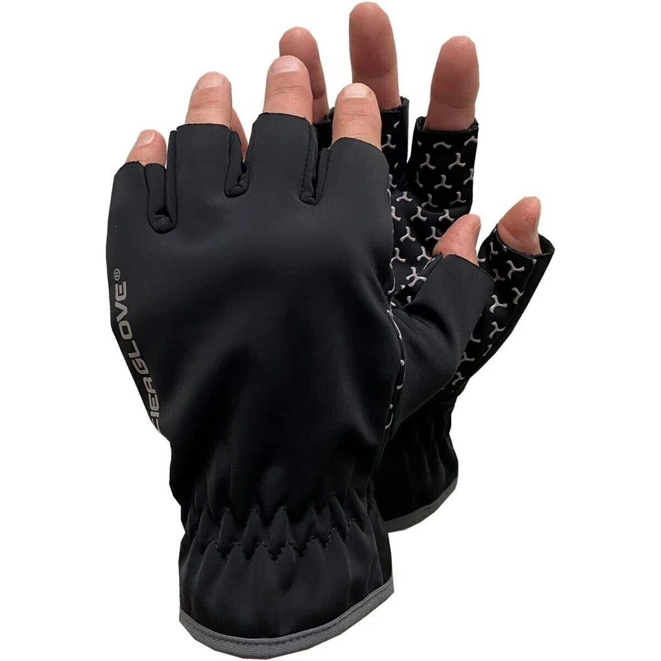 Glacier Glove Cold River Fingerless 707bk Size X-large