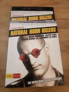 Natural Born Killers 4K / Blu Ray w Slipcover BRAND NEW SEALED Kino Lorber