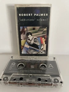 ROBERT PALMER Cassette Tape ADDICTIONS VOL 1 1989 Compilation Rock Pop Rare - Picture 1 of 1