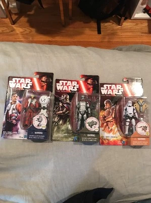 Lote Star Wars El Despertar de la Fuerza CAPITÁN PHASMA Flametrooper Poe Dameron Foto 1 de 2