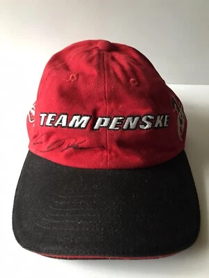 Sam Hornish Jr Team Penske 2004 Signed Autographed Hat - Image 1 of 4