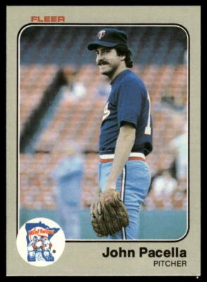 1983 Fleer #622 John Pacella - Image 1 of 2