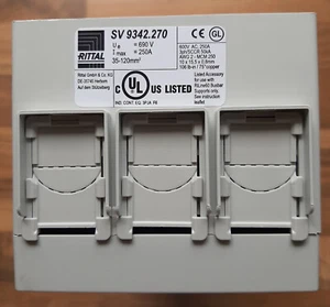 RITTAL Anschlussadapter SV 9342.270  3-polig  250A  600V  60 mm Schienenabstand - Bild 1 von 4