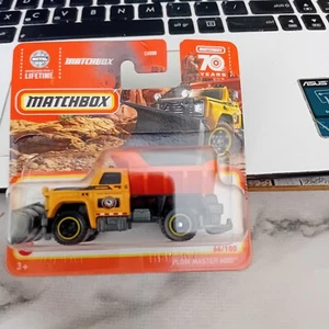 Matchbox Plow Master 6000 TRUCK - Picture 1 of 2