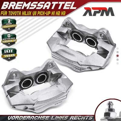 2x Mordaza de Freno Delant. Izquierda Derecho 43mm para Toyota Hilux VII Pick-Up - Imagen 1 de 4