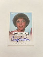 2013 Leaf Pop Century Autograph Cindy Williams BA-CW1