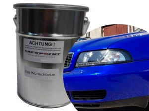 2 Litre Ready to Use Base Coat Candy Blue 3 Metallic Car Paint Tuning - Picture 1 of 1