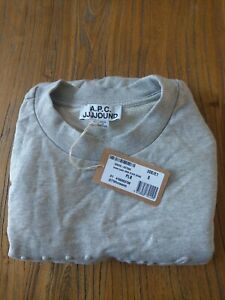 pull homme gris taille S justin APC