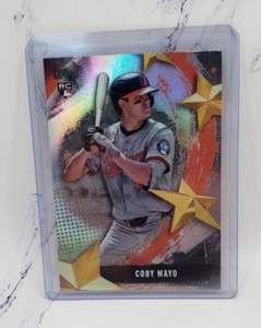 2025 Topps Series 1 Coby Mayo RC Stars of the MLB Orioles ROOKIE - Picture 1 of 4