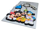 2024 Disney Parks Mickey Mouse & Friends Soft Rubber Keychain Bag Charm
